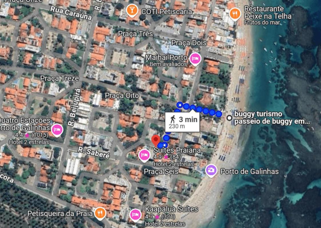 Lindo Studio A 200M Do Mar Centro Pôrto das Galinhas Eksteriør bilde